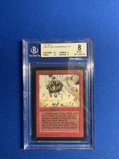 MTG Magic Graded BGS 8 Goblin Balloon Brigade x1 Beta NM- MT