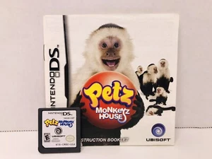 Petz: Monkeyz House (Nintendo DS, 2008) ~ Solo cartuccia gioco e manuale - Foto 1 di 3