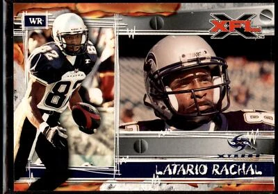 Latario Rachal #72 2001 Topps XFL - Image 1 of 2