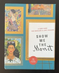 Show Me the Monet Card Game For Wheelers & (Art) Dealers 64 Cards & Rule Booklet - Picture 1 of 3