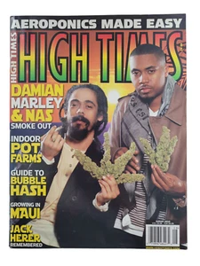 High Times August 2010 Issue# 415 Damien Marley & NAS Magazine - Picture 1 of 24