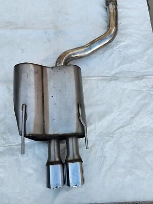 Silenciador de escape trasero Mercedes W208 CLK55 AMG genuino de fábrica OEM punta AMG 98-02 Foto 1 de 4