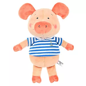 Bambola maiale NICI con cavigli blu a righe 20 cm maiale pendente carattere morbido peluche regalo - Foto 1 di 5