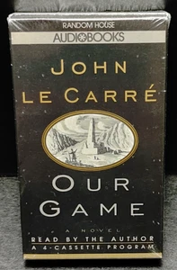OUR GAME By John le Carré Audiobook On 4 Cassettes Abridged Random House Carre - Foto 1 di 6