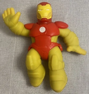 Marvel Heroes Of Goo Jit Zu The Invincible Iron Man Squishy Gooey Stretchy 5" - Imagem 1 de 4
