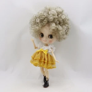 Silver gray Exploding hair Middie Nude Doll Factory Joint Body Neo Blythe 8"#565 - Picture 1 of 6