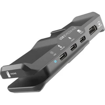 KONDOR BLUE | USB-C Media Hub Compatible w/ iPhone 15/16 | Mobile Video Rig Gray - Image 1 of 4