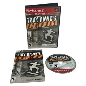 Tony Hawk Underground Greatest Hits (Sony PlayStation 2, 2003) PS2 CIB Tested - Picture 1 of 8