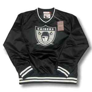 Mitchell & Ness Oakland Raiders 4th And Inches Satin Pullover