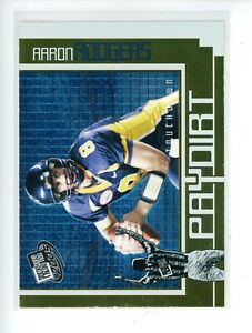 2005 Press Pass AARON RODGERS #11 Rookie RC Paydirt New York Jets *READ*