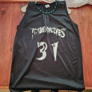 Vintage Ricky Davis Minnesota Timberwolves NBA Basketball Jersey Youth Dog? - Picture 1 of 5