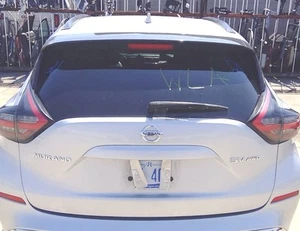 Nissan Murano Trunk Hatch Tailgate Manual Liftgate Door Gate 2019 20 21 22 23 24 - Picture 1 of 12