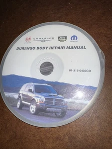 Chrysler Durango Body Repair Manual - Picture 1 of 1