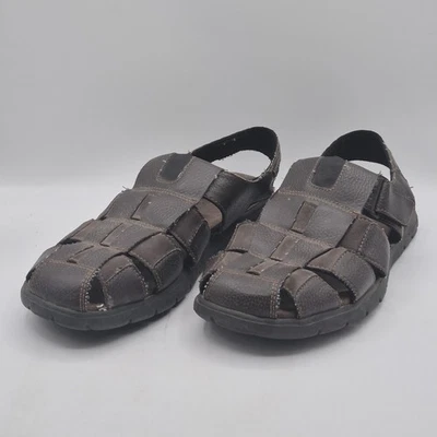 Zapatos Dexter Para Hombre Talla 14 Marrón Pescador Sandalias Correa Cómodas Informales Foto 1 de 4