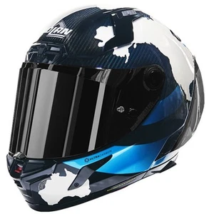 Nolan X-804 RS Carlos Checa Special edition Blue Motorbike Full Face Helmet - Picture 1 of 19