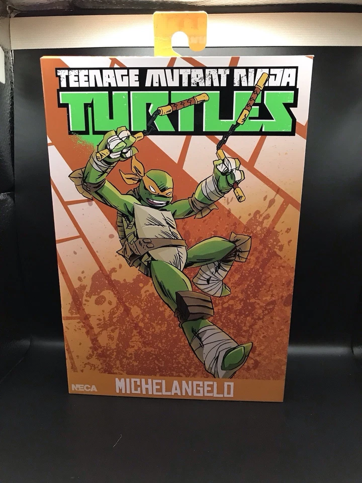 Figura definitiva de Miguel Ángel NECA TMNT Teenage Mutant Ninja Turtles 2012 dibujos animados Foto 1 de 4