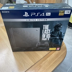 The Last Of Us Part 2 Limited Edition PlayStation 4 Pro: NO GAME - Picture 1 of 7