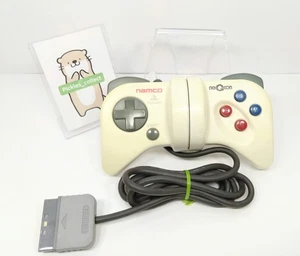 Controlador Namco Negcon NPC-104 Blanco solo Probado PS PS2 0604I - Imagen 1 de 9