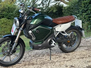 Super Soco TC 2018 Electric Motorbike 50cc equivalent 12 months MOT Vmoto - Picture 1 of 15
