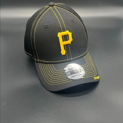 New Era Pittsburgh Pirates Neo 2 39thirty MLB Preto GRANDE-GRANDE - Imagem 1 de 4