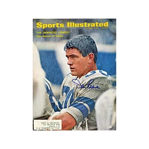 Dan Reeves Cowboys Autografiado Firmado Noviembre 1967 Sports Illustrated (JSA COA) - Imagen 1 de 3