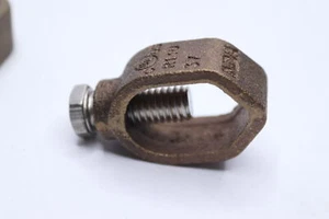 (5-Pk) Universal Ground Rod Clamp 1/2"-3/4" - Picture 1 of 4