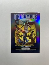 Joel Embiid 2022/23 Prizm Draft Picks On Campus Mint Case Hit MVP SSP RARE 🔥🔥