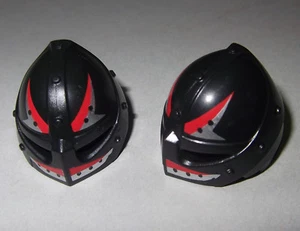 13120, Helm, Drachenland, schwarz, bedruckt - Picture 1 of 1