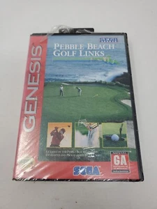 Pebble Beach Golf Links Sega Genesis New Sealed Hang Tab Vintage Retro - Picture 1 of 8