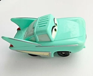 GEOTRAX DISNEY CARS FLO PUSH CAR RAILROAD 2008 MATTEL SHO GRL DIECAST METAL - Picture 1 of 4