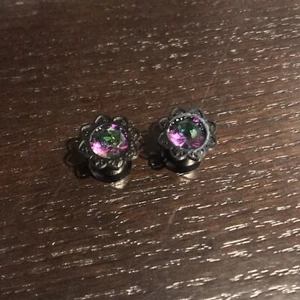 Medidores para pendientes de flores de diamante - Imagen 1 de 3