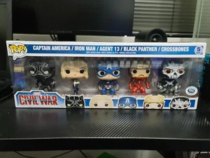 Marvel Avengers Disney Shop 5 Pack Pop Vinyl LE5000 - MINT CONDITION - Picture 1 of 4