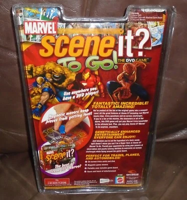 Marvel Scene It? To Go! The DVD Game Target Exclusive  2007  NEW - Image 1 of 4