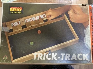 Vintage Original BRIO Trick-Track Board Game Dice - Sweden - Picture 1 of 3