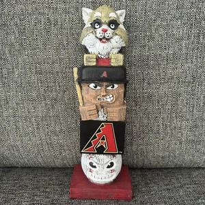 ARIZONA DIAMONDBACKS Totem STATUE FIGURE MLB Baseball Figurine FAN Collectors 2A - Picture 1 of 17