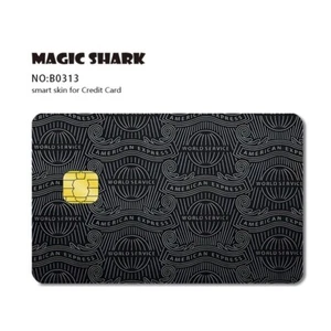 Credit Card SMART Sticker skin protector pre-cut small chip (FRONT ONLY) - Picture 1 of 1