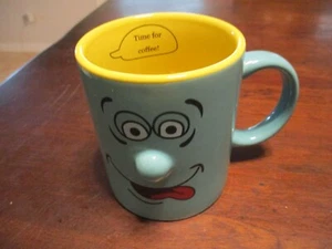 ATICO Time for Coffee Mug 3D nose microwave dishwasher safe coffee cup mug3.75x3 - Picture 1 of 6