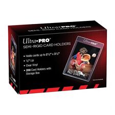 Ultra Pro Semi-Rigid Card Holders 1/2" Lip 200er Box Hüllen Pokemon YuGiOh Magic
