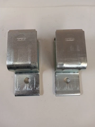 Stanley Side Mount Brackets for Barn Door Box Track (2pc Lot) 41-4900-XY2650 NEW Cover