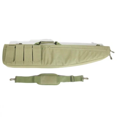Heavy Duty 1.1M Length Tactical Rifle Case Shotgun Case Carrying Bag Pouch - Image 1 of 4