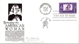 FDC 1960 SC #1152 Black Anderson Cachet - Washington DC - Single - J5569 - Picture 1 of 2
