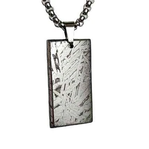 Muonionalusta meteorite Necklace pendant meteorite LK094 - Picture 1 of 5