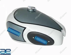 Compatible With Norton Early 1940 16H ES2 Petrol Fuel Tank + Cap & Knee Pad AEs - Foto 1 di 5