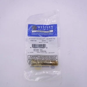 Single Western Enterprises CO-4 Carbon Dioxide Nipple With Washer 1/4" NPT - Picture 1 of 3
