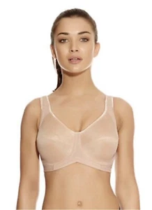 Freya 4002 Active Sports Bra Underwire Nude Maximum Support Size 32DD $54 NWT - Bild 1 von 5