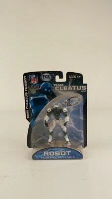 New Fox Cleatus Fox Robot Action Figure Key Chain Fob New York Jets - Image 1 of 4