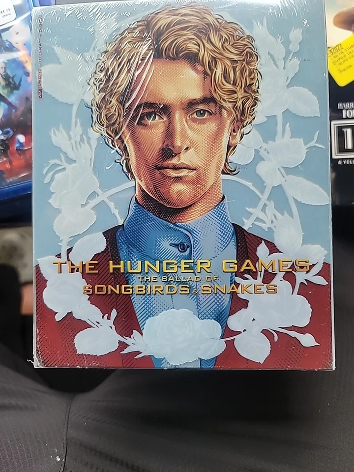 The Hunger Games The Ballad of Songbirds Snakes SteelBook 4K/Blu-Ray/Digital NEW - Image 1 of 1