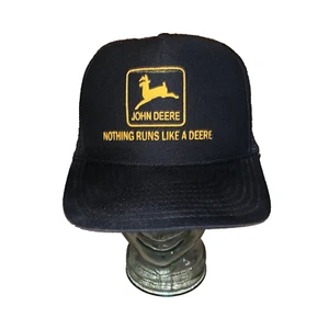 Sombrero de camionero John Deere ""Nothing Runs Like a Deere"" Snapback estilo clásico - Imagen 1 de 4