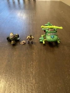 Vintage TMNT Ninja Turtles Mini Mutants 1995 Mutant Military Combo Complete - Picture 1 of 3