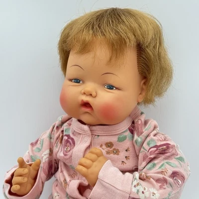 Muñeca THUMBLINA ideal años 60 ott-19" movimiento de cabeza de perilla de cuerda funcionando Foto 1 de 4